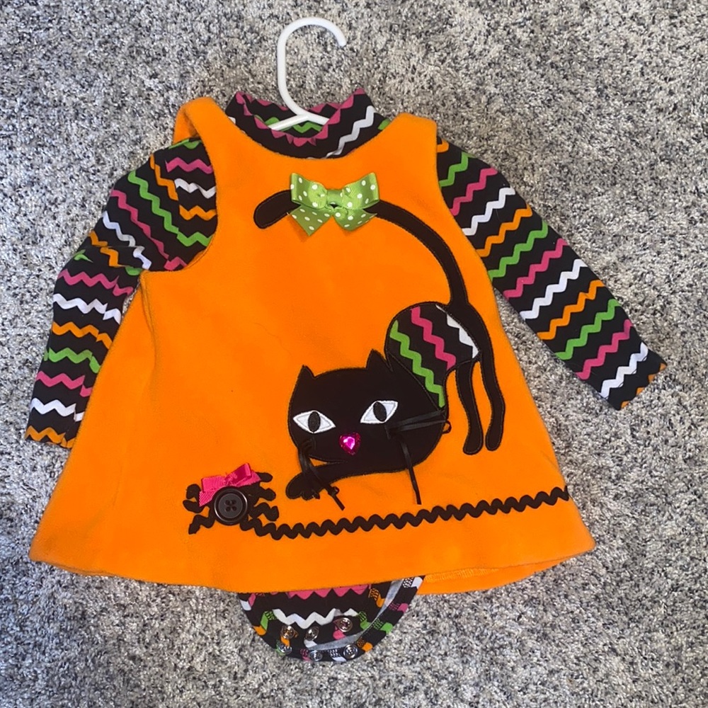12 Month Bonnie baby outfit